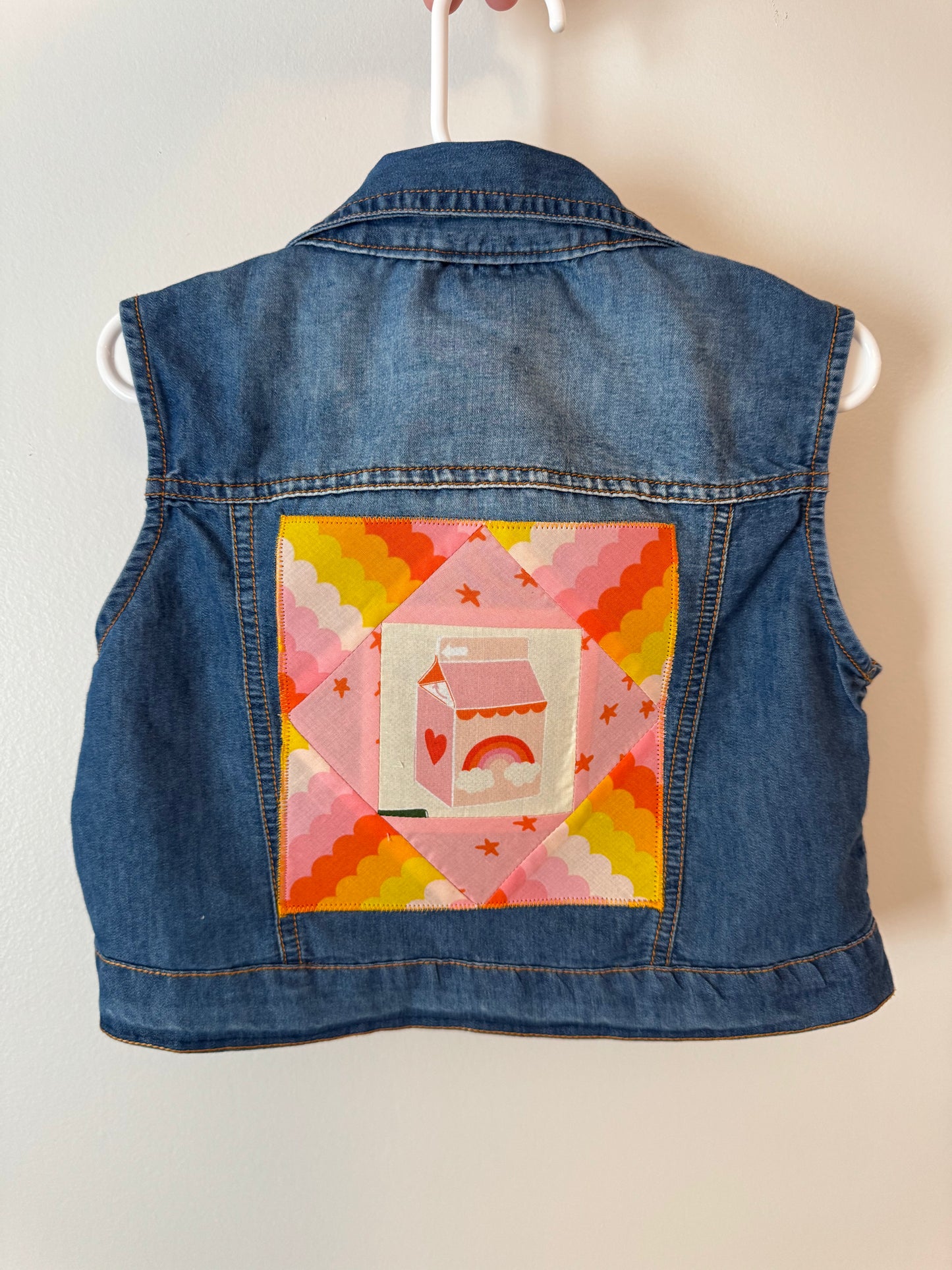 YOUTH S - Quilted Chambray Vest