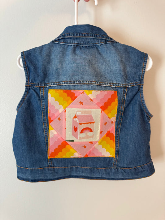 YOUTH S - Quilted Chambray Vest