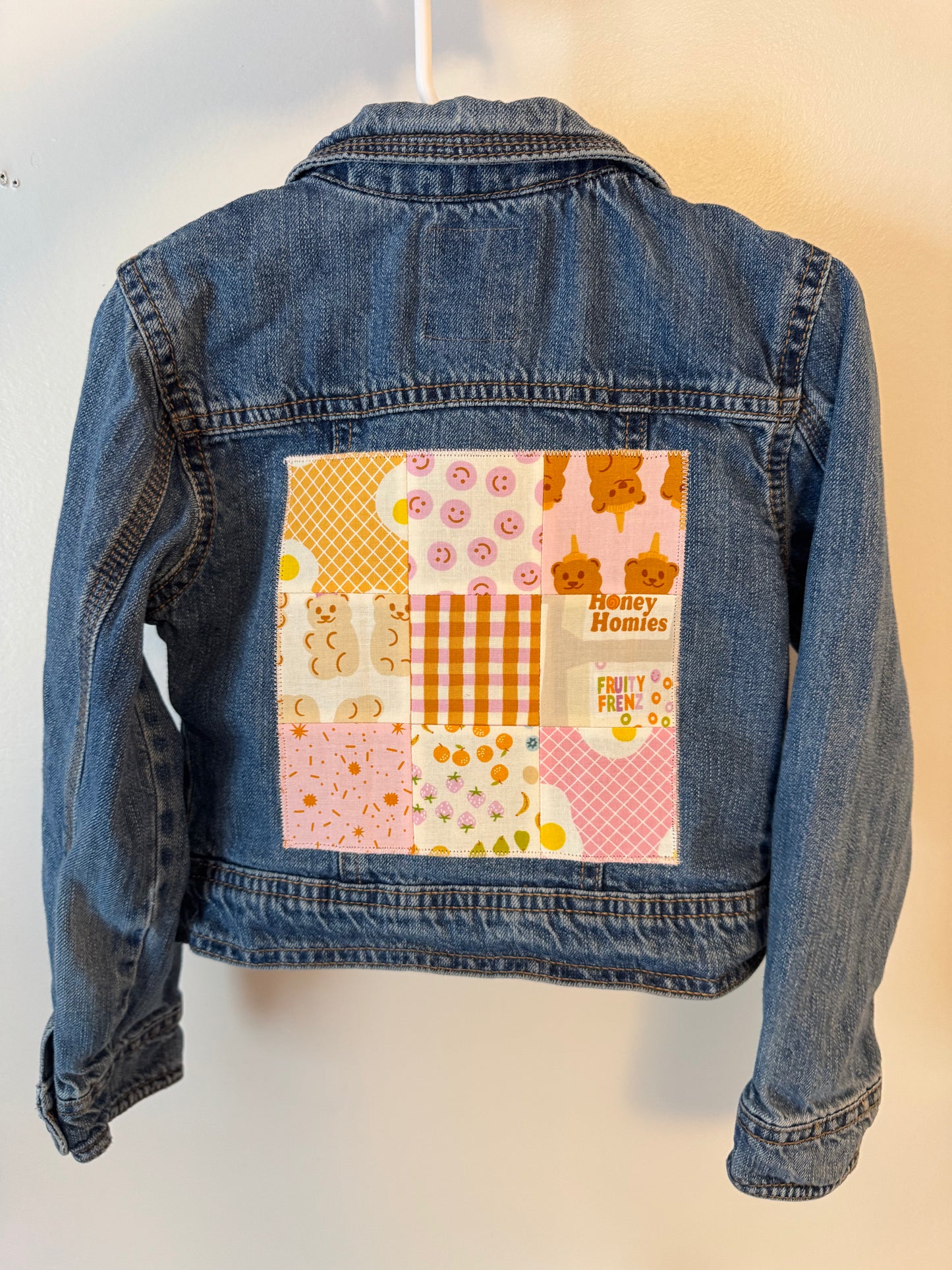 YOUTH XS - Quilted Jean Jacket