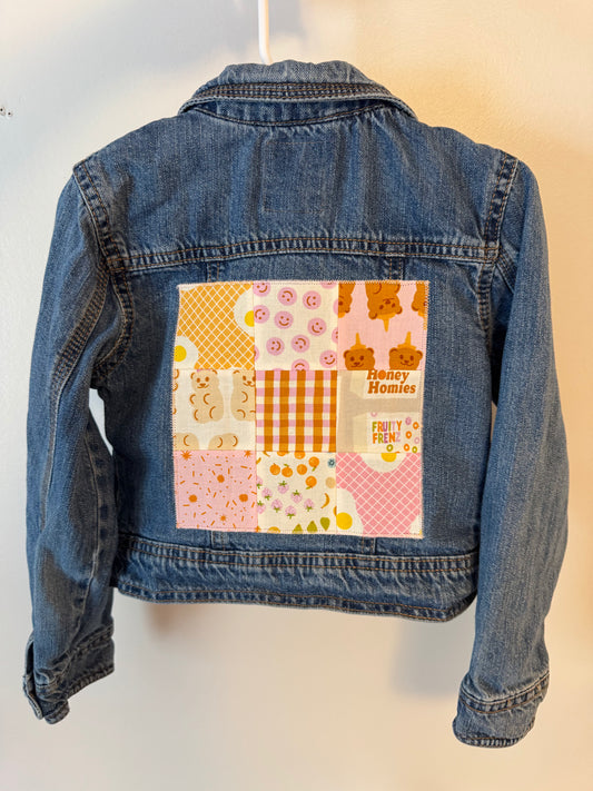 YOUTH XS - Quilted Jean Jacket